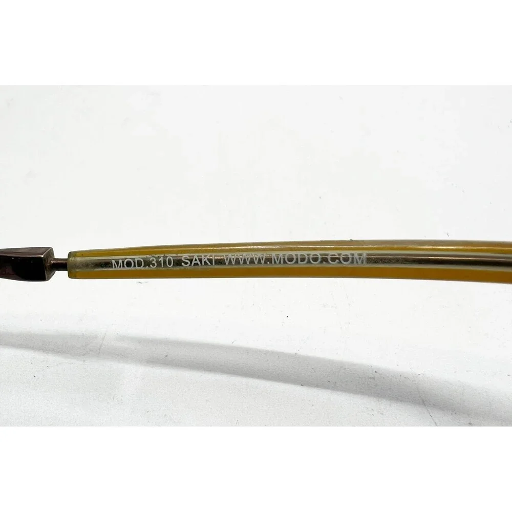 Modo Eyeglasses Unisex Brown Titanium Saki Mod 310 52-20-145